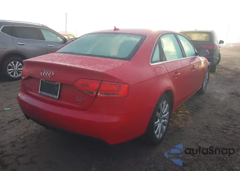 2011 Audi A4 2.0T Premium from USA, damaged, VIN WAUFFAFL6BN033054